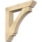 Ekena Millwork Imperial Slat Rough Sawn Bracket w/ Offset Brace, Douglas Fir, 8"W x 42"D x 42"H BKT0806X42X42IMP06RDF - alternate 1